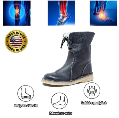 🔥 Exkluzivní zimní nabídka! Sleva 30 % 🎁 Pohodlné sněhule – ortopedická obuv navržená přímo pro osoby s potížemi nohou ✅ Poskytují oporu klenby a účinně ulevují od bolesti kloubů i chodidel.（副本）